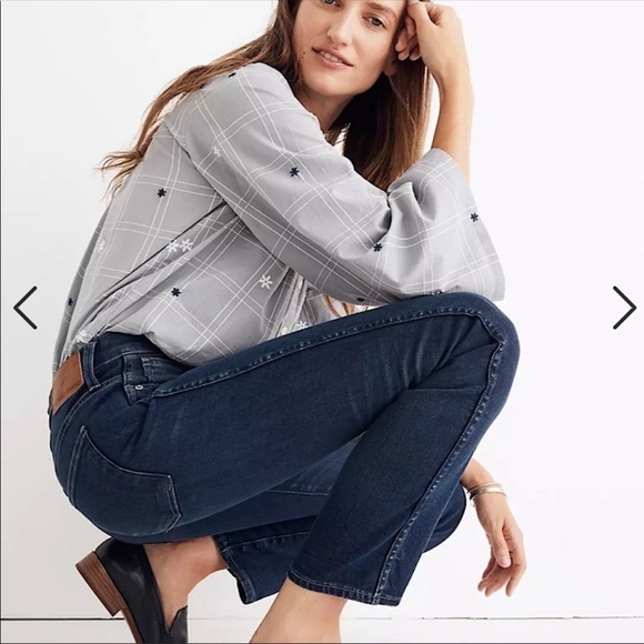 Madewell Denim - Madewell Rivet & Thread Slim Straight High Waist Jeans